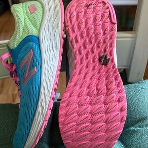 Girls youth 2 New Balance sneakers